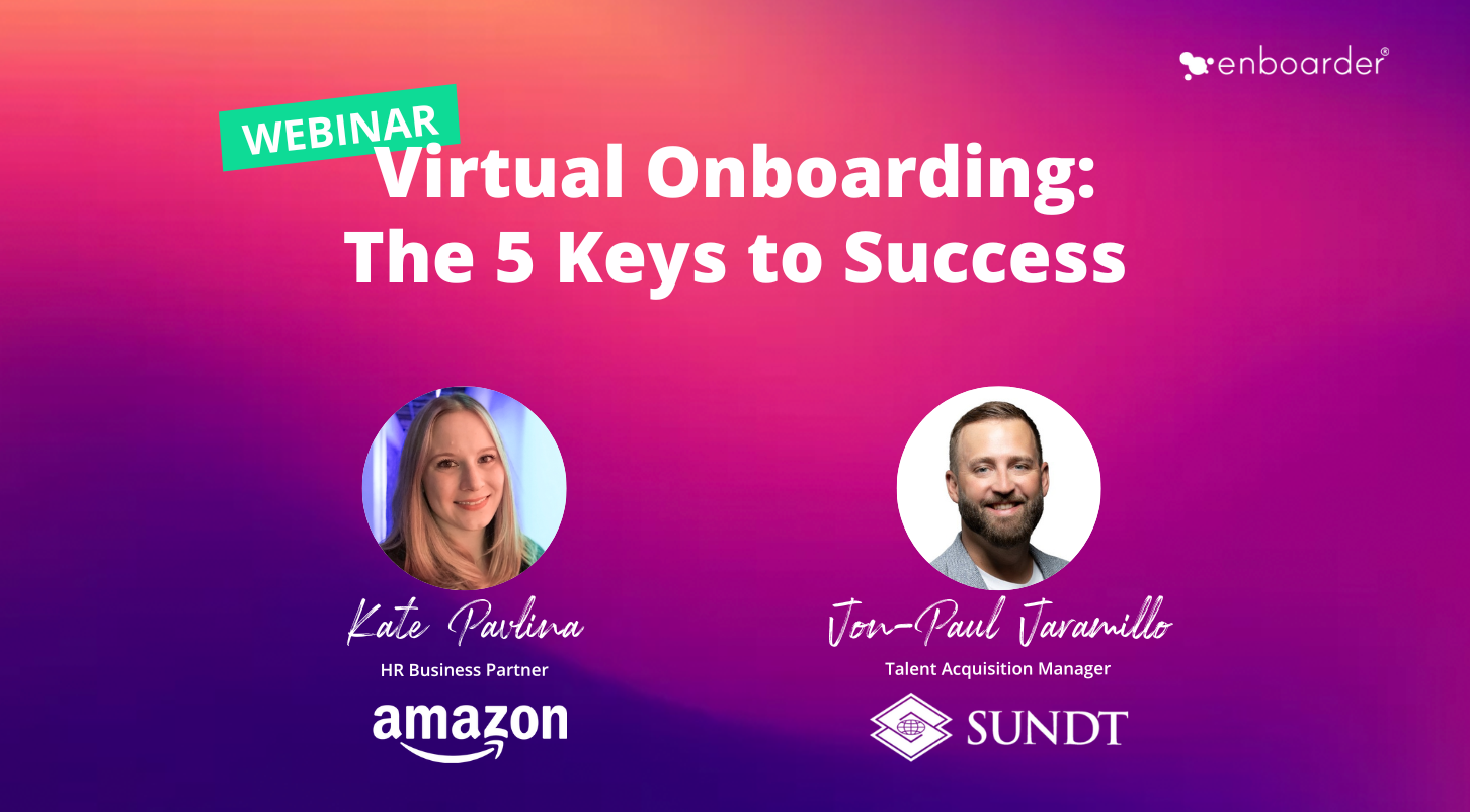 Virtual Onboarding: The 5 Keys to Success