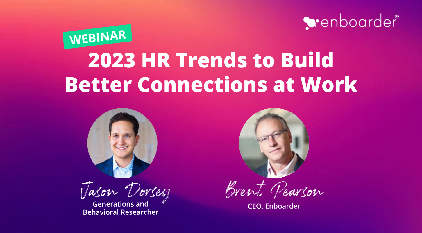 2023 HR Trends to Build Better Connections at Work