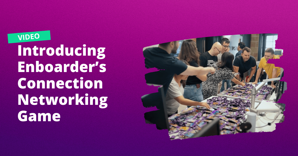 Introducing Enboarder’s Connection Networking Game Enboarder