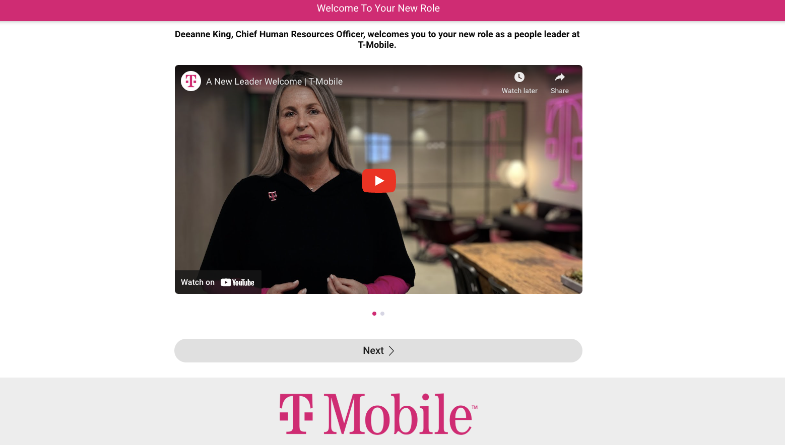 T-Mobile New Leader