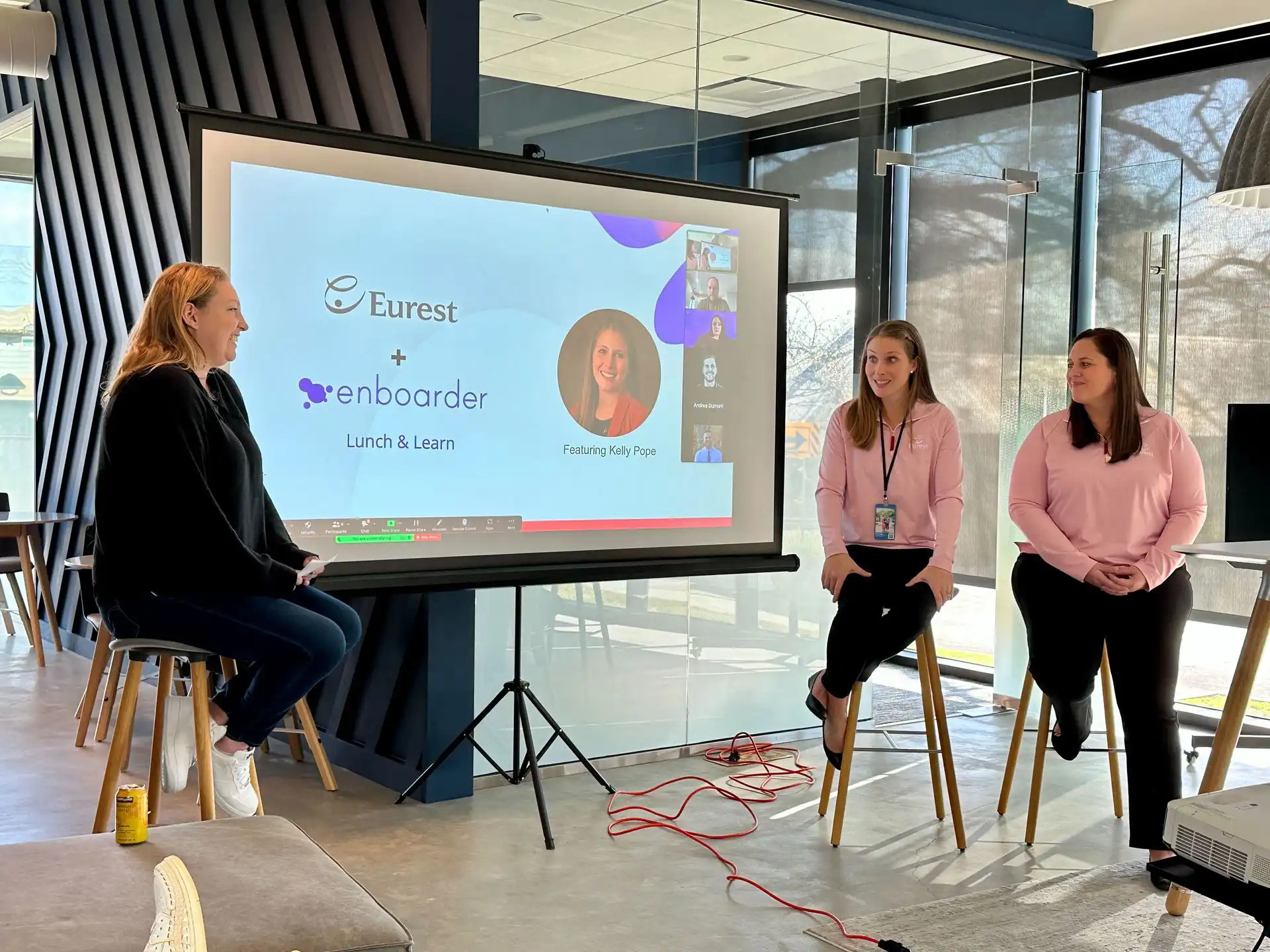 Kelly Pope talks onboarding tips with the Enboarder team.