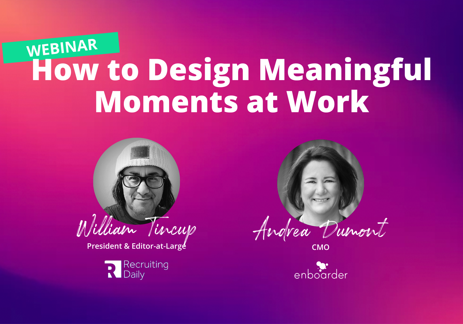 How to Design Meaningful Moments at Work